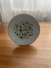 Emaillierte Vintage Messing Schale