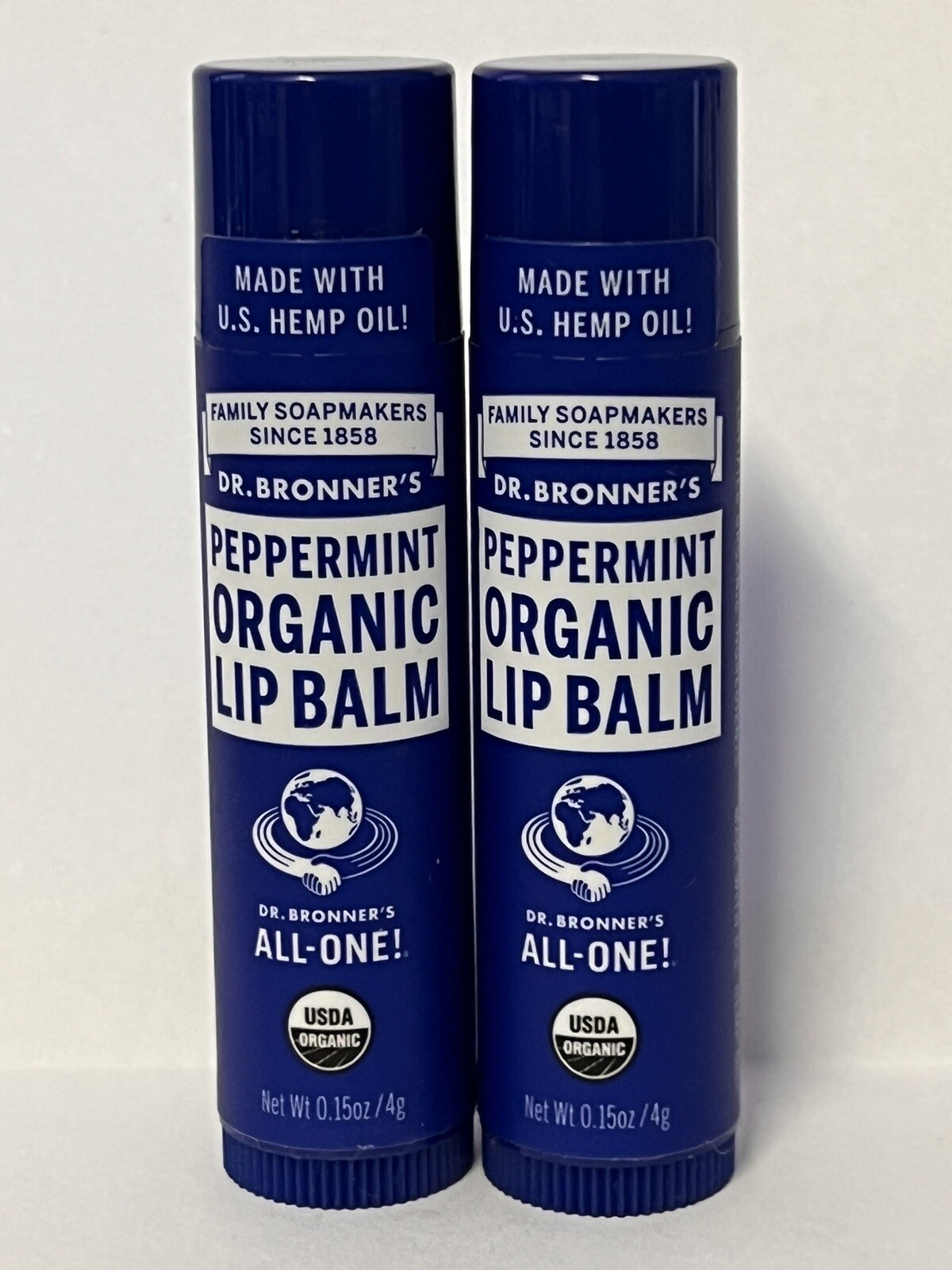 Dr. Bronner's AllOne Peppermint Organic Lip Balm (Pack of 2) eBay