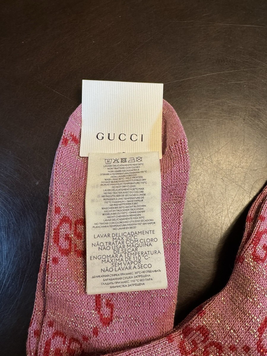 Gucci GGロゴ ピンクソックス $_12.JPG?set_id=880000500F