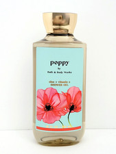 Bath  Body Works Poppy Shower Gel Body Wash 10 fl oz With Vitamin E New