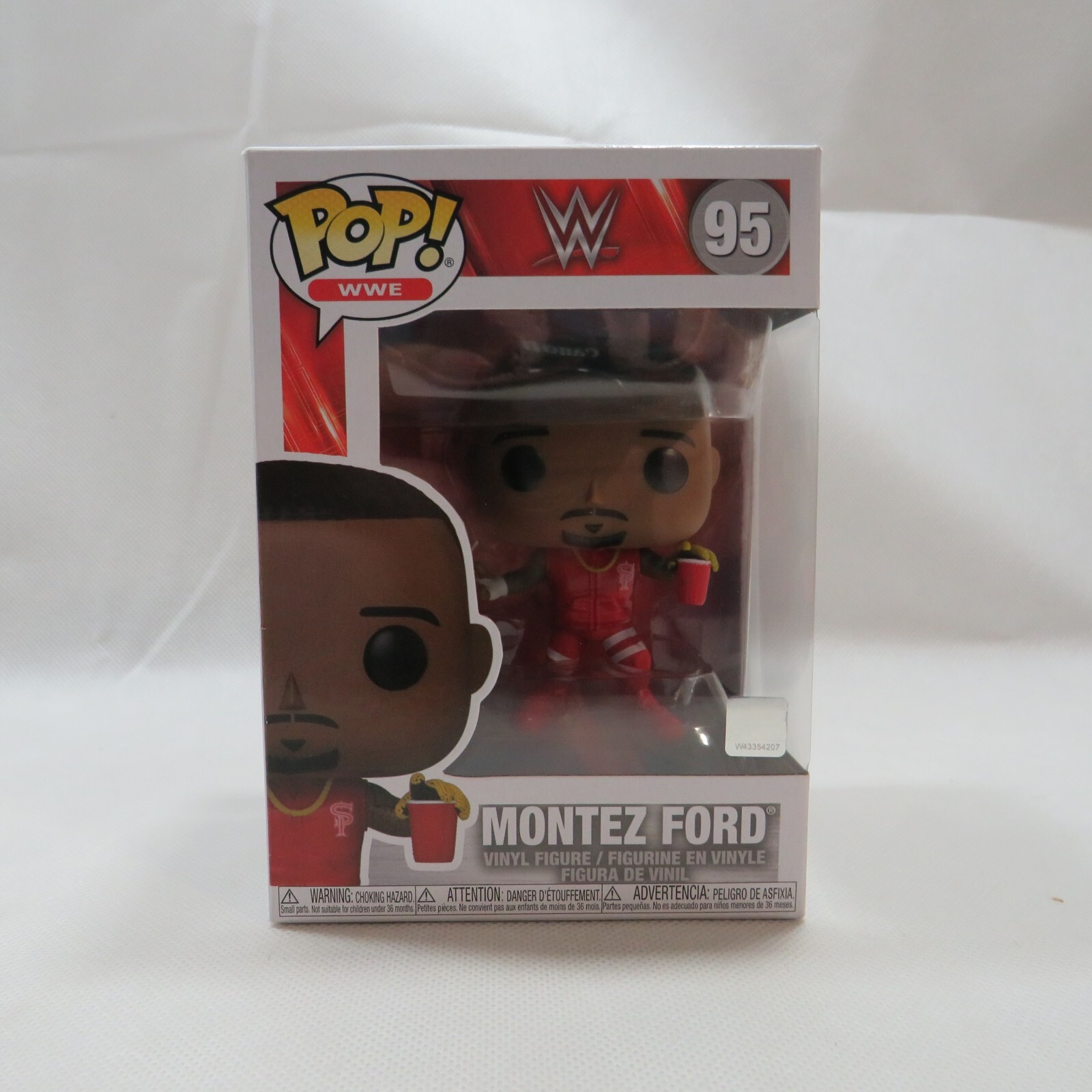 Sale Funko Pop! Vinyl: Wwe - Montez Ford #95 Sticker On Bottom