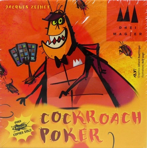 Cockroach Poker Card Game by Drei Magier - (Age 8+) - New & Sealed