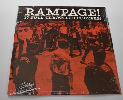 RAMPAGE! 17 Full-Throated Rockers! / SEALED ATOMIC PASSION Compilation  LP !!