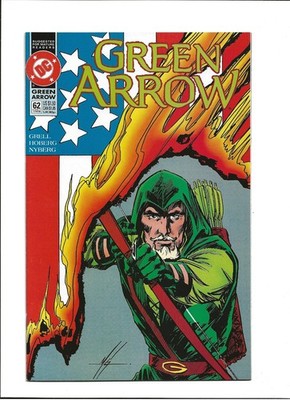 Green Arrow #62 (DC Comics Early June 1992) F VF