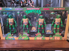 NECA TMNT Haulathon Color Guide 4 Pack Leonardo Donatello Raphael Michelangelo