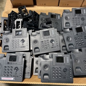 Yealink T33G IP Phone, 4 VoIP Accounts. 2.4-Inch Color Display. Lot of 10
