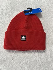 Adidas Unisex Better Scarlet/Black/White Terrace Beanie Hat SHR 