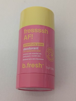 b.fresh~Vegan Fressssh AF! Grapefruity Good Deodorant with Hyaluronic Acid