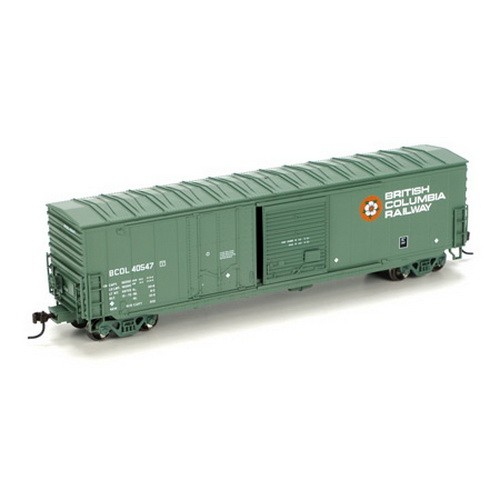 Combo vagón de carga Athearn 89363 escala HO British Columbia Railway 50' puerta #40547 LN | Condition: Used