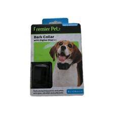 Premier Pet Bark Collar with Digital Display - GBC00-17993 - NEW OPEN BOX