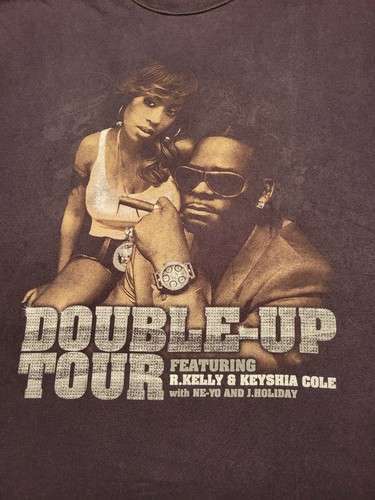Vintage R Kelly Keyshia Cole Tee Tshirt Men Medium Black Fade Rap Hip ...