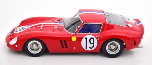 KK Scale 1:18 FERRARI 250 GTO #19 2ND PLACE 24H LE MANS 1962 Diecast Model - Picture 3 of 5