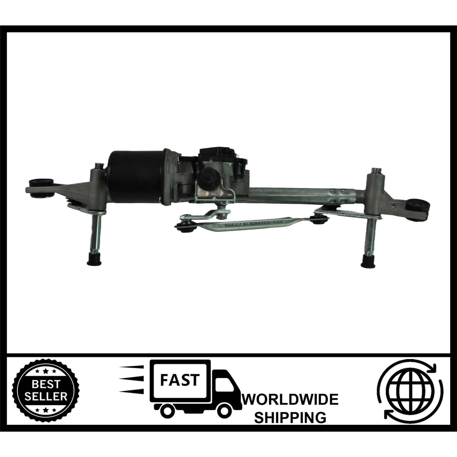 FRONT WINDSCREEN WIPER MOTOR & LINKAGE RHD 42746586, 1272157, 1272122, 95915118 - Image 5
