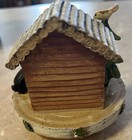 Country Cabin W/Animals Candle Topper — photo 2