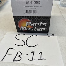 Parts Master Oil Filter, WL610060