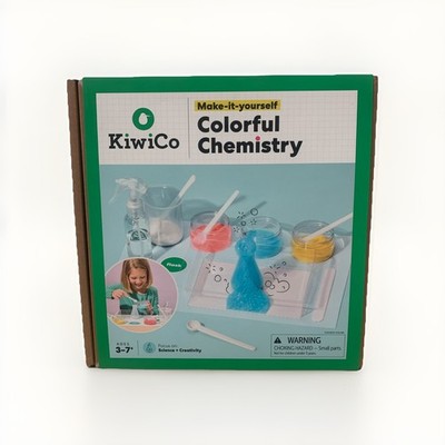 NEW Chemistry STEM Art & Science Kit Colorful Fin KiwiCo Homeschool Project KIDS