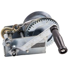 Treuil Manuel 1500kg Treuil Manuel for Bateau et Véhicules w/10 Mètres Câble neu