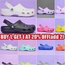 Kids Adults Classic Sandal Clogs Lightweight Beach Slip Shoes Slipper CrocsShoes