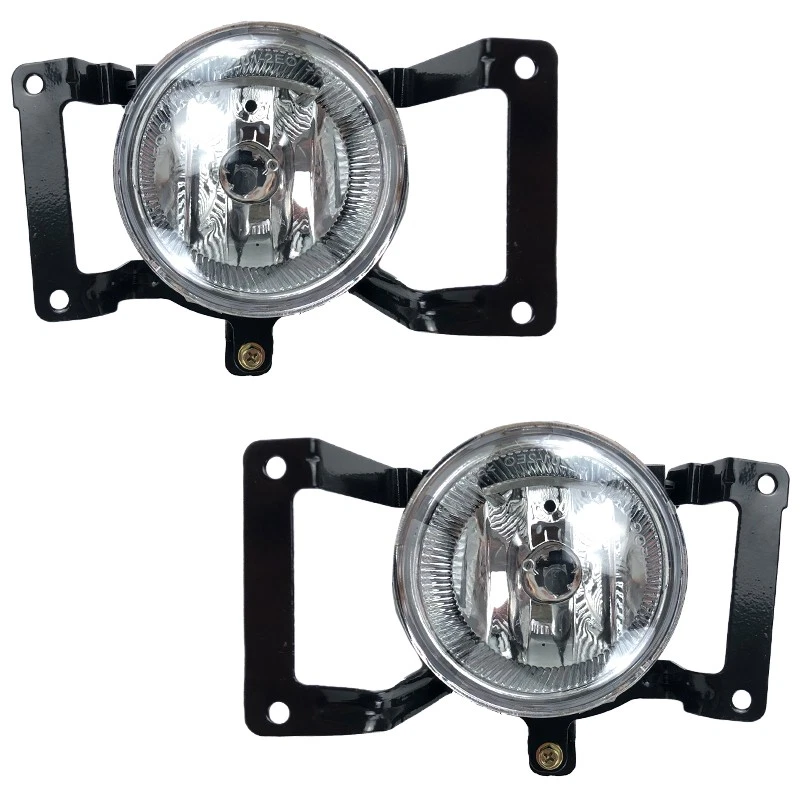 Luces antiniebla transparentes izquierda y derecha luces de parachoques con bombillas para Hyundai Tucson 2005-2009 Foto 3 de 4