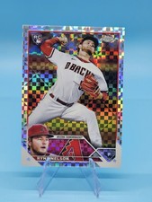 2023 Topps Chrome - Ryne Nelson #193 X-Fractor (RC) SP AZ Diamondbacks Rookie 