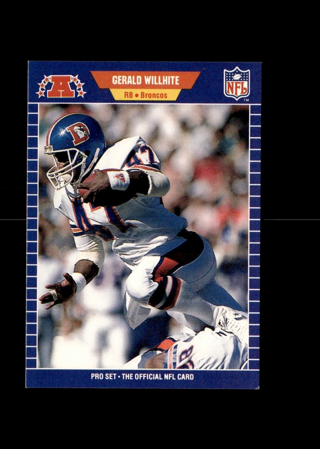 1989 Pro Set - Gerald Willhite #112
