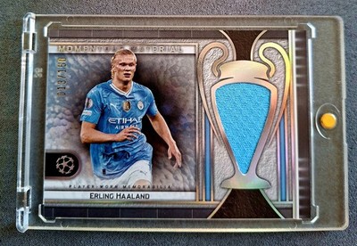 2024 Topps Museum Collection Momentous Material Jumbo Relic Erling Haaland /150