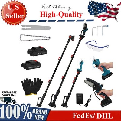 4 in 1 Cordless Pruning Shear and Electric Chainsaw W/ Lightweight Design