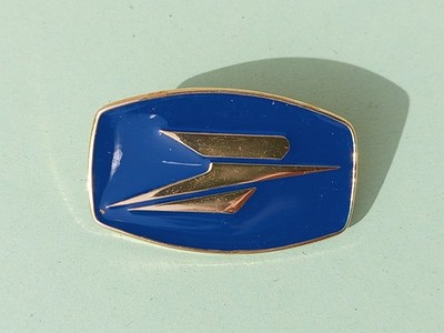 Metallabzeichen FIA - für Briefträgermütze LA POSTE France - (Farbe: gold)