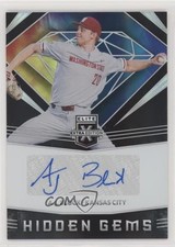 2020 Panini Elite Extra Edition Hidden Gems Black AJ Block #HG-AB Auto 0h28