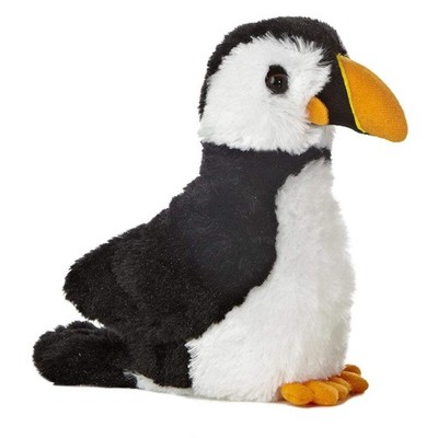 Aurora Mini Flopsie Puffin Bird 8-Inch Stuffed Animal Plush