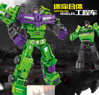 BHX Transformers Defender Ver Devastator Constructicons Combiner 6in1 Models