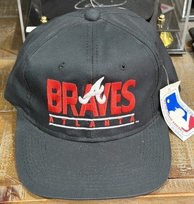 Vintage Atlanta Braves  Youngan Split Bar MLB SnapBack Hat Cap NWT