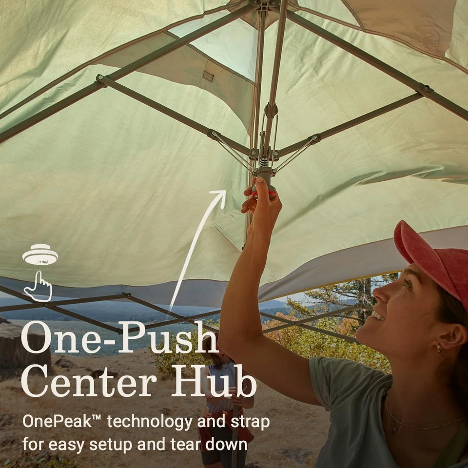 Coleman Oasis Instant Pop-Up Canopy Tent with Side Wall Attachment, Portable She - Image 3 of 4
