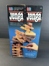 Original Vintage 1986 Jenga Game By Milton Bradley Hasbro Made In USA Sealed