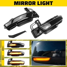 LED Side Dynamic Pair Signal Marker For Mirror Lights Dodge Durango 2011-2023 WD