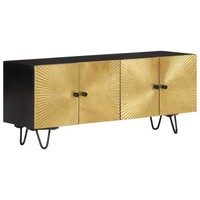 TV Schrank Fernsehschrank Fernsehtisch Lowboard TV MöBel Massivholz Mango vidaXL