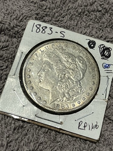 1883-S Morgan Silver Dollar. SAN FRANCISCO MINT. Old Us Coin!