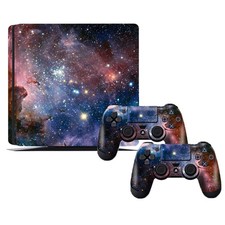 Skin Decal For PS4 Slim Playstation 4 SLIM Console  2 Controller Stickers Vinyl