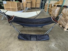 Starwicker Portable Hammock with Steel Stand & Carry Bag, multi color nettings