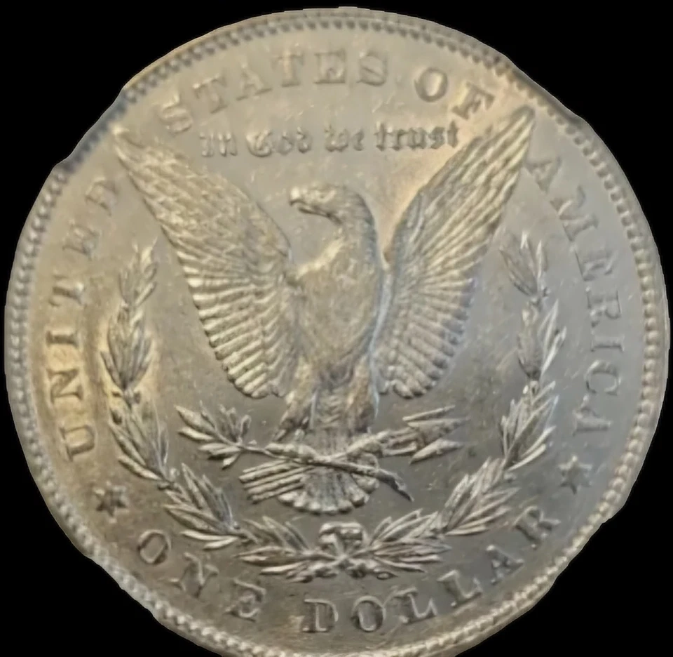 1878 Morgan Silver Dollar * 7 Tail Feathers Rev 78 NGC Graded - Image 2 of 4