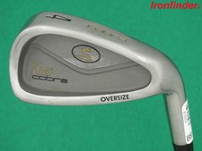 King Cobra Oversize Single 4 Iron Steel Firm Shaft Mens Right Hand Good Cond