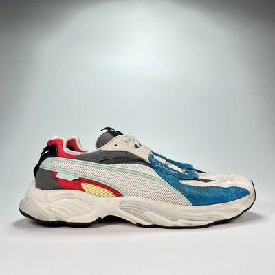 Puma RS-Connect Lazer Vaporous Grey Retro Running Shoes 375152-02 Men's Size 14