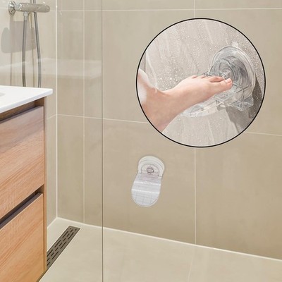 Dusche Fußstütze Fußstütze Pedal rutschfest Wandmontage Rasur Bein Tritthilfe Griff