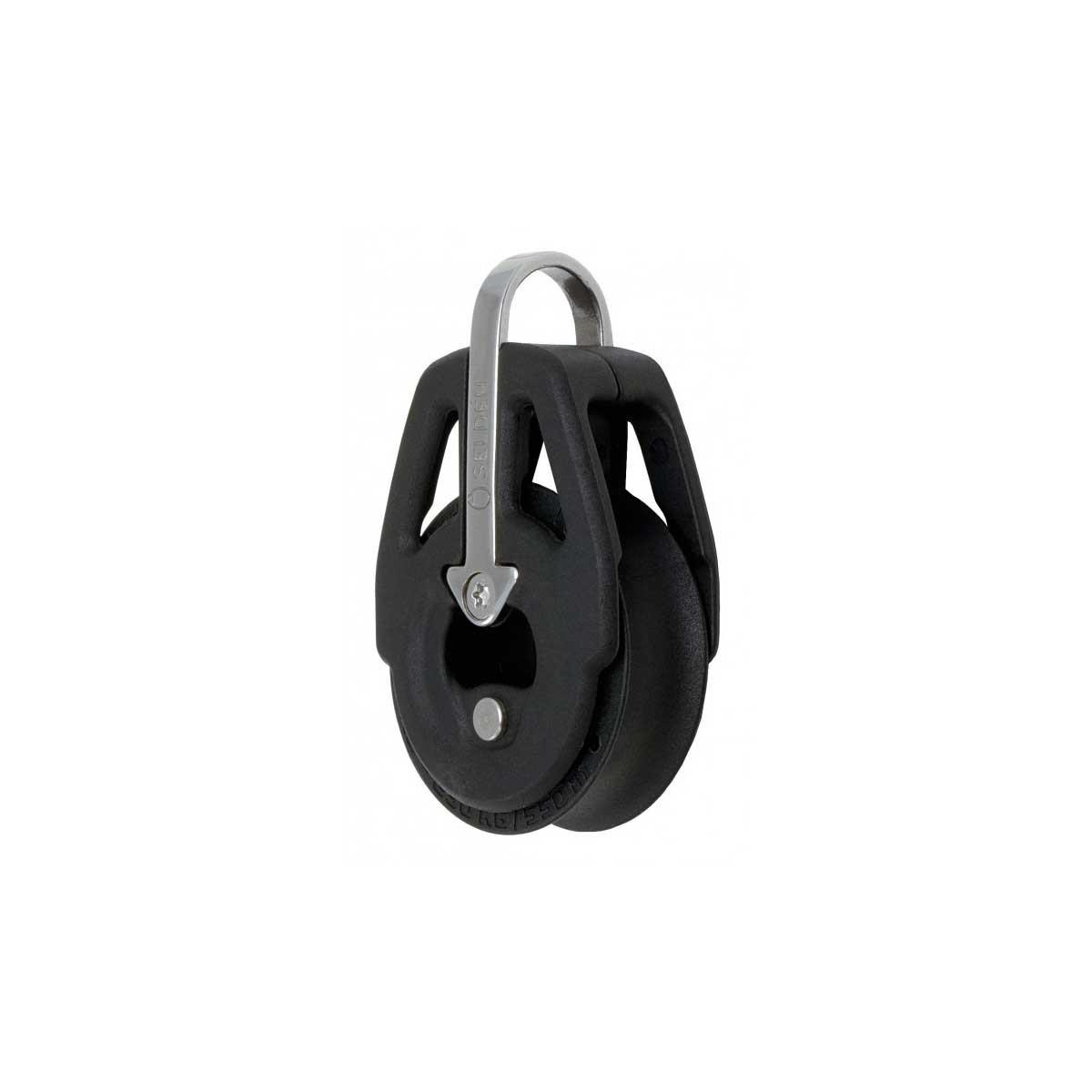 Selden 40mm Single Strap Ball Bearing Pulley Block