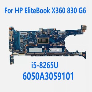 For HP EliteBook X360 830 G6 Laptop Motherboard i5-8265U 6050A3059101 L64982-601