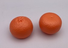 Learning Resources Fun Food New Sprouts Fruit ORANGE Set of 2 Pretend Play