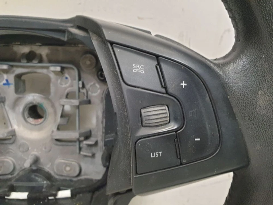 Lenkrad Multifunktion Leder Grau passt für CITROEN C4 CACTUS 1.6 HDI 90 - Bild 4 von 4