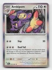 Ambipom 079/094 Rare Phantasmal Flames Pokemon Holo NM