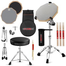 5Core Drum Throne Guitar Stool Padded Seat  Drumming Stand