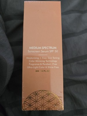 Medium SPF 50 Foundation Even Skin Tone Moisturizing Color Mimicking